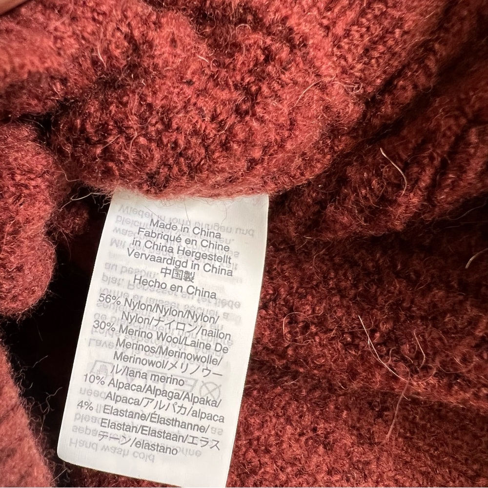 J.Crew 365 Maroon Shawl Pullover V.
Neck Sweater size XXS - Picture 6 of 10